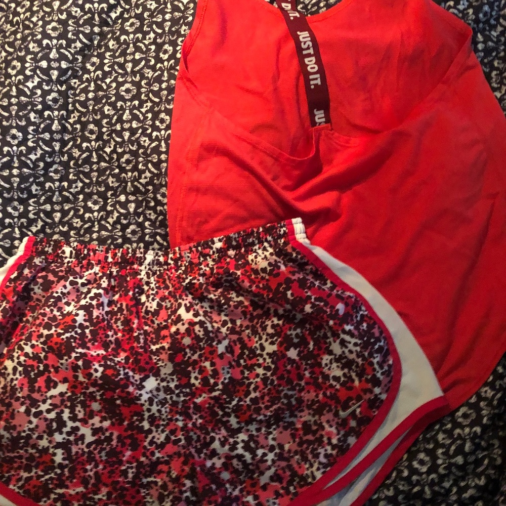 Nike Shorts and Nike Tank Top